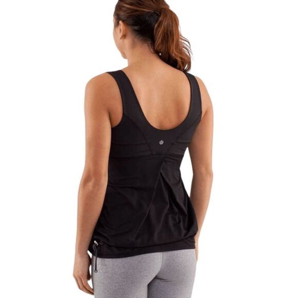 LULULEMON ATHLETICA Tame Me Tank in Black Size 4 - Picture 3 of 8